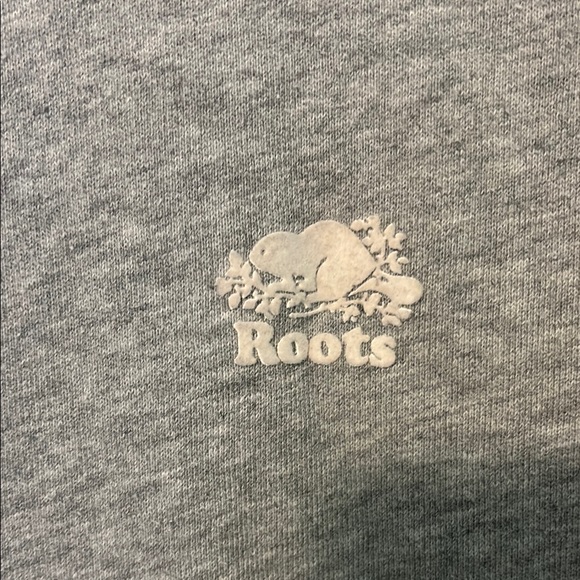 Roots gray sweater dress -crew neck - size xs - Picture 5 of 6